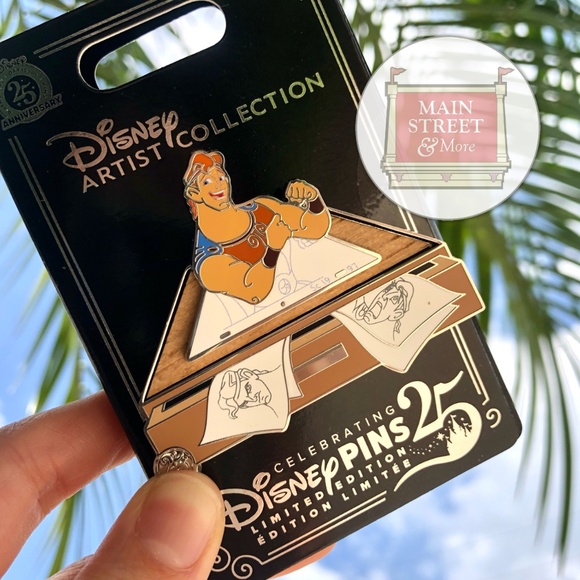 Disney Other - Disney Pin 2025 LE5000 Storage Box Series Artist Collection HERCULES - NEW
